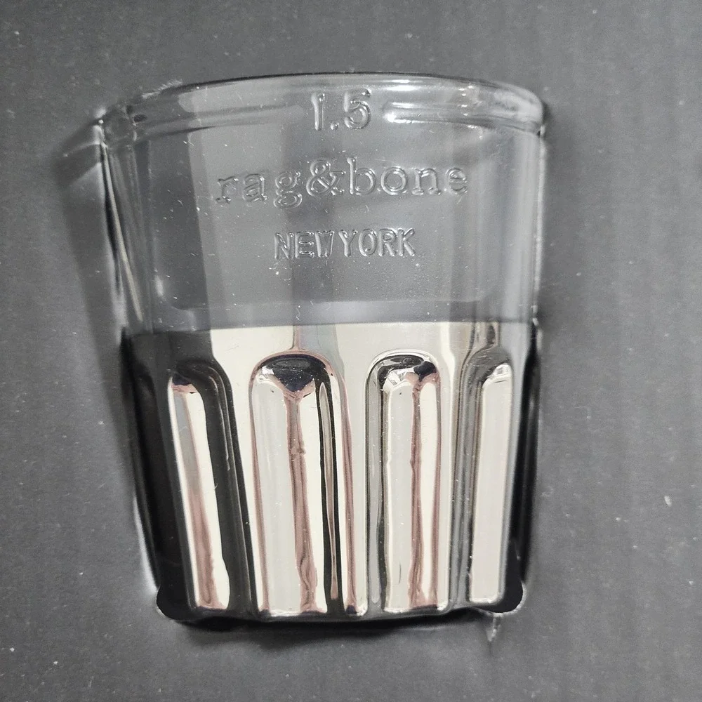 RAG & BONE NEW YORK‎ SET OF 4 SHOT GLASSES 1.5oz